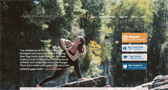 Desktop Screenshot of laughingriveryoga.com